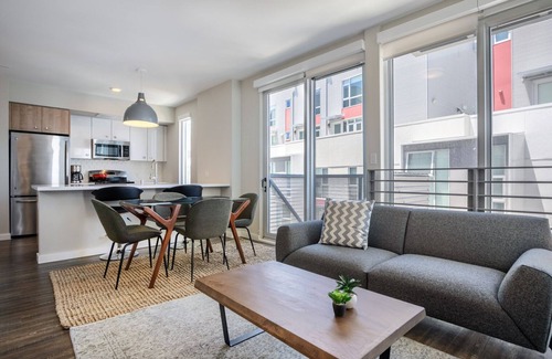 South of Market Apartamento | Stunning SoMa 2BR w/ BBQ + Gym + Patio near tech companies by Blueground
