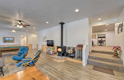 Star Valley Ranch Casa | Stunning Star Valley Ranch Retreat on Golf Course!