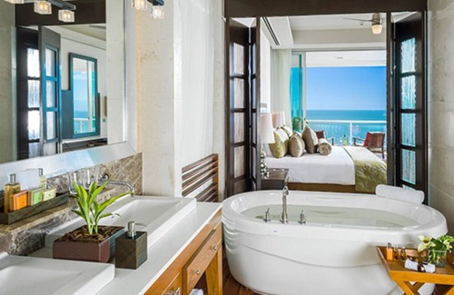 Nuevo Vallarta Complejo | Stunning two bedroom with a terrace and plunge pool on a private balcony.