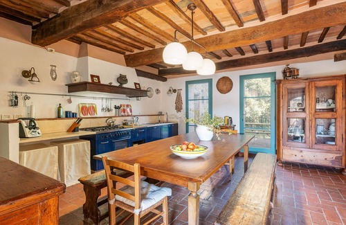 Civitella Paganico Casa | Casa de vacaciones con WIFI, piscina privada, TV, terraza, mascotas permitida, vista panorámica
