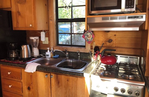 Buckingham Cabina | Stunning View at the Lotus View Retreat in Yogaville/ Cabin