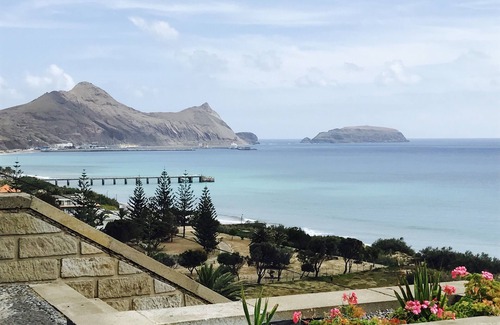 Cabeco da Ponta Apartamento | Impresionante vista en Porto Santo - T2 con playa, piscina y terraza