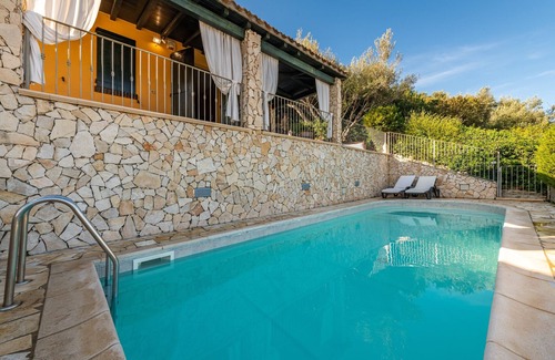 Torre delle Stelle Villa | Impresionante Villa Giglio con vistas al mar, vistas a la montaña