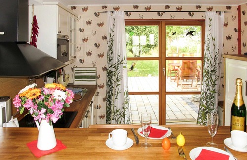 Neuenkirchen Casa | Estupenda casa de vacaciones para 4 personas con WIFI, TV, terraza y aparcamiento