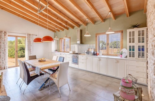 Ses Salines Casa | Impresionante Villa Can Xesquet con vistas a la montaña, Wi-Fi