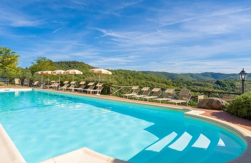 San Vincenti Villa | Maravillosa casa de vacaciones con WIFI, A/C, piscina privada, TV y vista panorámica