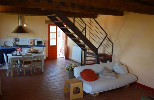 Asciano Villa | Estupenda casa de vacaciones con WIFI, piscina privada, TV, patio, vista panorámica y aparcamiento