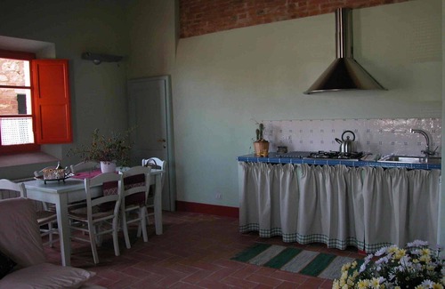 Asciano Villa | Estupenda casa de vacaciones con WIFI, piscina privada, TV, patio, vista panorámica y aparcamiento