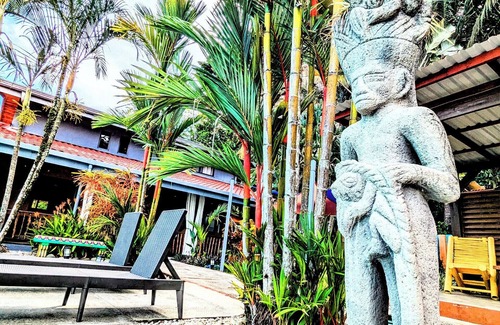 Barrio Las Parcelas Cabina | Style and Comfort: Tropical Studio Cabina A/C Pool