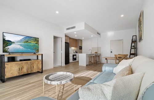 Burswood Apartamento | Stylish 1-Bed Apartment with Rooftop Access