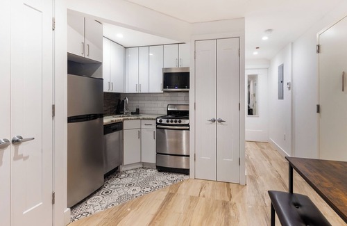 Upper Manhattan Apartamento | Stylish 1 Bedroom 25 min to Time Square Perfect For couples + Families