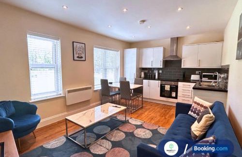 Woking Apartamento | Stylish 1 bedroom flat with free parking