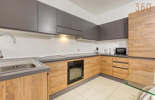 St. Andrew's Apartamento | Stylish 1BR home with full amenities in Swieqi by 360 Estates