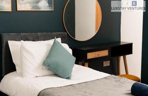 Leicester Apartamento | Stylish 2 Bed 2 Bath Apartment - Sleeps 5 - 3 Mins to St Margarets Station & Highcross - Free Parking