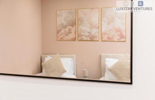 Leicester Apartamento | Stylish 2 Bed 2 Bath Apartment - Sleeps 5 - 3 Mins to St Margarets Station & Highcross - Free Parking