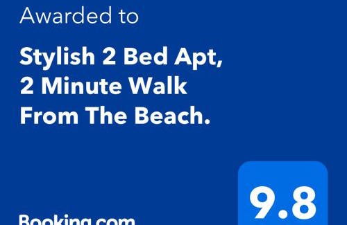 Sheringham Apartamento | Stylish 2 Bed Apt, 2 Minute Walk From The Beach.