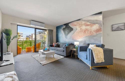 East Perth Apartamento | Stylish 2-Bedroom Apartment in the Heart of Perth