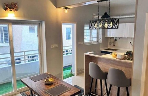 Muttukadu Apartamento | Stylish 2 BHK Apartment - Walk to the Beach Near Boat House – ECR Bliss