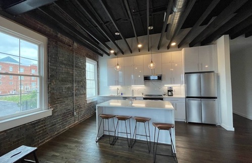 Mount Airy Apartamento | Stylish 2 BR New Apartment in Downtown Mount Airy (APT 202)