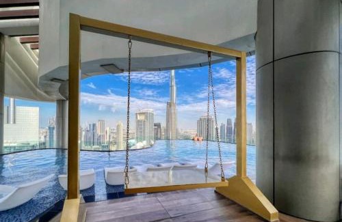 Downtown Dubai Apartamento | Stylish 2BR Apt in 5 Star Hotel with Burj Khalifa Views