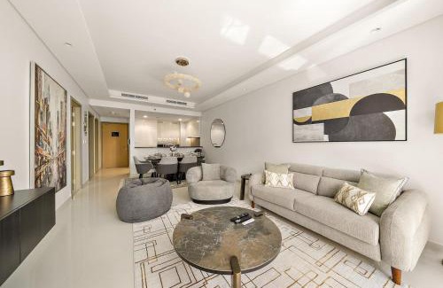 Downtown Dubai Apartamento | Stylish 2BR Apt in 5 Star Hotel with Burj Khalifa Views