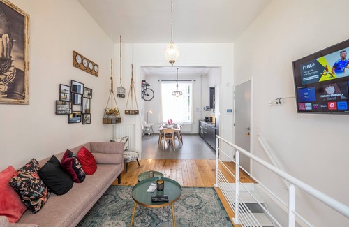 Brussels Apartamento | Stylish 3 Bd 3 Bath Duplex In Brussels