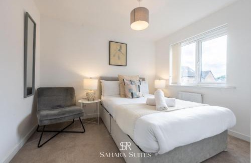 Llanwern Apartamento | Stylish 3BED Glan Llyn Retreat - Close to Cardiff & Newport - Parking