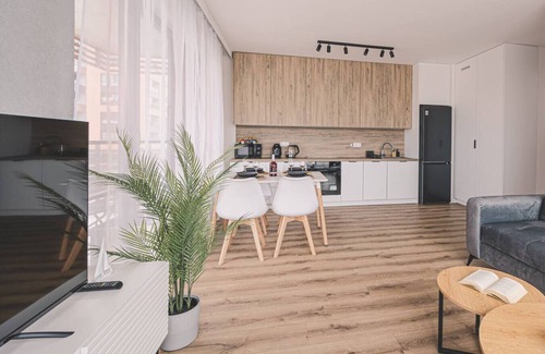 Mlyniska Apartamento | Stylish Apartment by Gdańsk Shipyard