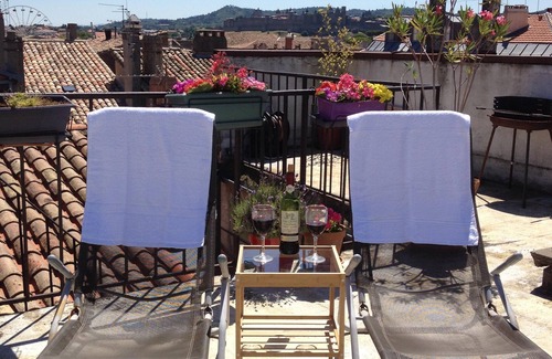 Bastide Saint-Louis Apartamento | Elegante apartamento con terraza en la azotea