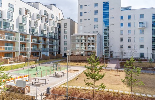 Etelainen District Apartamento | Stylish apartment with big sunny terrace