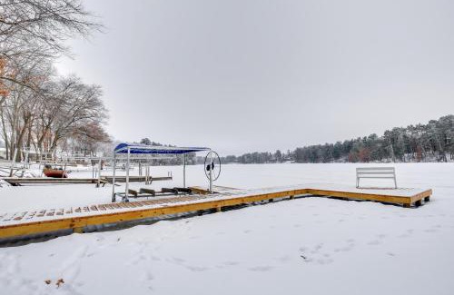 Chetek Casa | Stylish Chetek Hideaway with Lake and Dock Access!