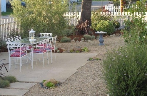 Carpinteria Cabaña | Elegante Cottage Retiro por el mar 2 en Carpinteria con Encanto