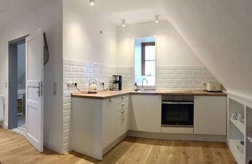 Oldenswort Casa | Elegante y acogedor techo de paja con jardín tipo parque (apartamento)