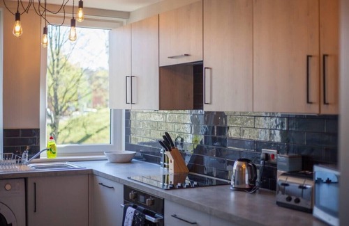 North West Apartamento | Stylish Glasgow Apartment with Parking