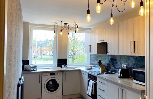 North West Apartamento | Stylish Glasgow Apartment with Parking