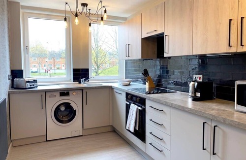 North West Apartamento | Stylish Glasgow Apartment with Parking