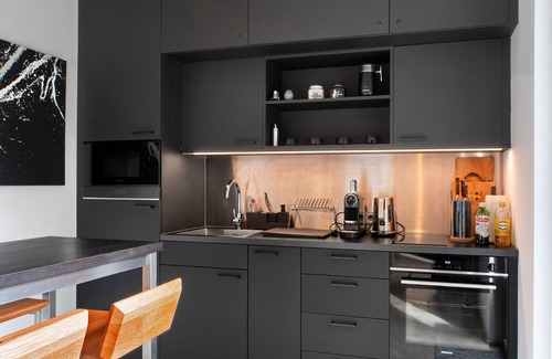 Meppen Casa | Moderno apartamento vacacional con terraza y jardín compartidos y wifi