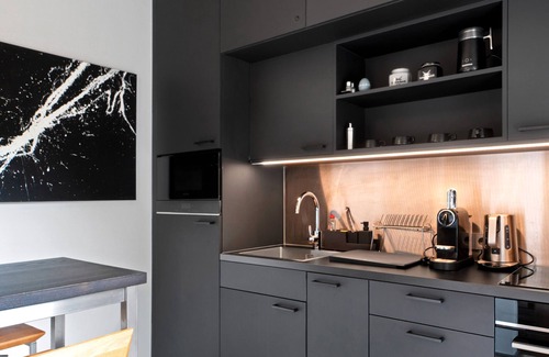Meppen Casa | Moderno apartamento vacacional con terraza y jardín compartidos y wifi