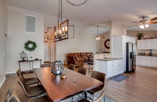 Sunset Ridge Casa | Casa unifamiliar con estilo, a corta distancia de Kierland, piscina privada, 5 camas