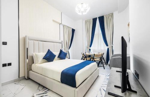 Al Barsha Apartamento | Stylish Studio with Private Pool at Opalz Danube