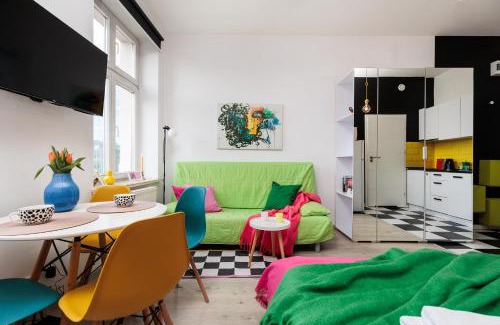Stare Podgorze Apartamento | Stylish Vibrant Studio - Kraków, Podgórze