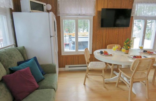 Saint-Tite-des-Caps Chalet De Esquí | Stylish-vintage refuge near Massif & MSA with spa