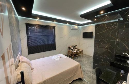 Centro Apartamento | Suíte Silver 204 com ar condicionado