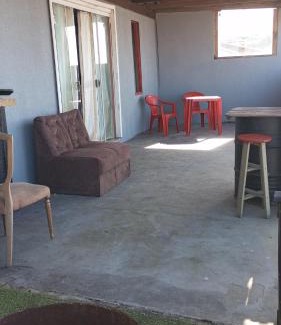 Praia Grande Apartamento | Suíte frente mar