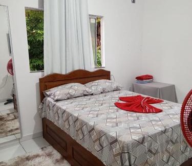 Curio-Utinga Casa | Suíte privada com TV e Wifi ambiente acolhedor