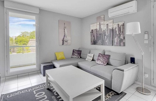 Saint - Michel Apartamento | Sublime 64m² with 2 BALCONIES for 6 in Toulouse