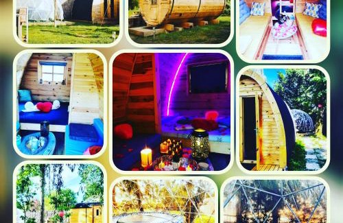 Pruniers-en-Sologne Otro | sublime tonneau avec spa sous bulle privatif