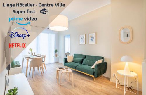 Blancarde Apartamento | SUD PASSION - Sakakini - calme - 3 chambres - lumineux - fibre