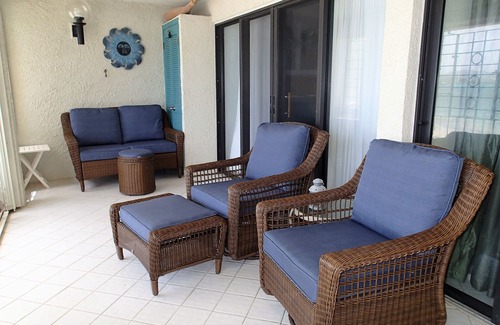 Estate Golden Rock Condominio | Sugar Beach Condo - palmeras, una hermosa vista al mar