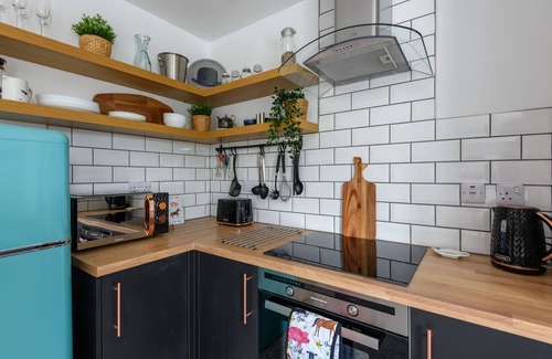 Abergavenny Apartamento | Apartamento-Baño Privado-Apartamento-Vista a la Ciudad-Sugar Loaf Loft